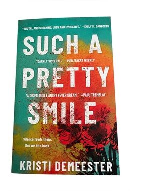 5for20 Such a Pretty Smile by Kristi DeMeester - Paperback Teal & Coral Cover